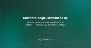 Website structure for AI answers — how to prepare your site for ChatGPT and AI discovery in India