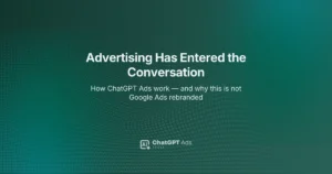 ChatGPT Ads explained — how advertising works inside AI answers for Indian businesses and marketers