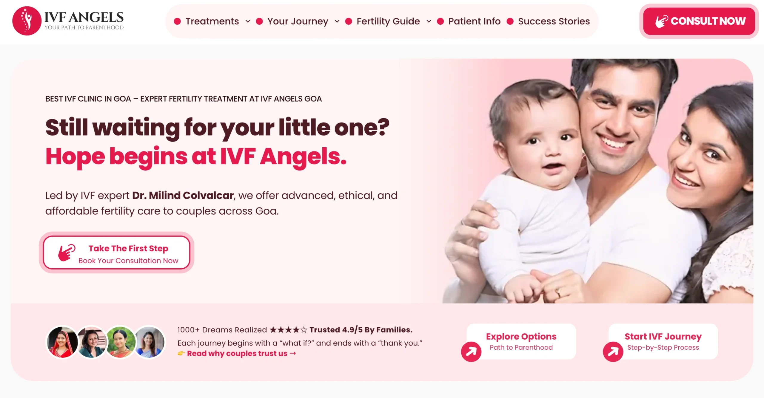 IVF Clinic Website Design & Development by Kickass Digital Marketing IVF Clinic Website Design & Development by Kickass Digital Marketing