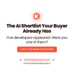 Real estate AI visibility India — why some North Goa developers appear in AI recommendations and others don't, explained by KickAss Digital Marketing